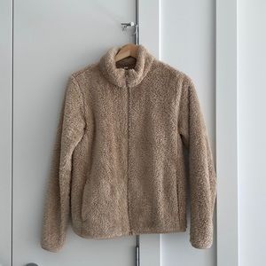 Uniqlo | fleece zip up jacket